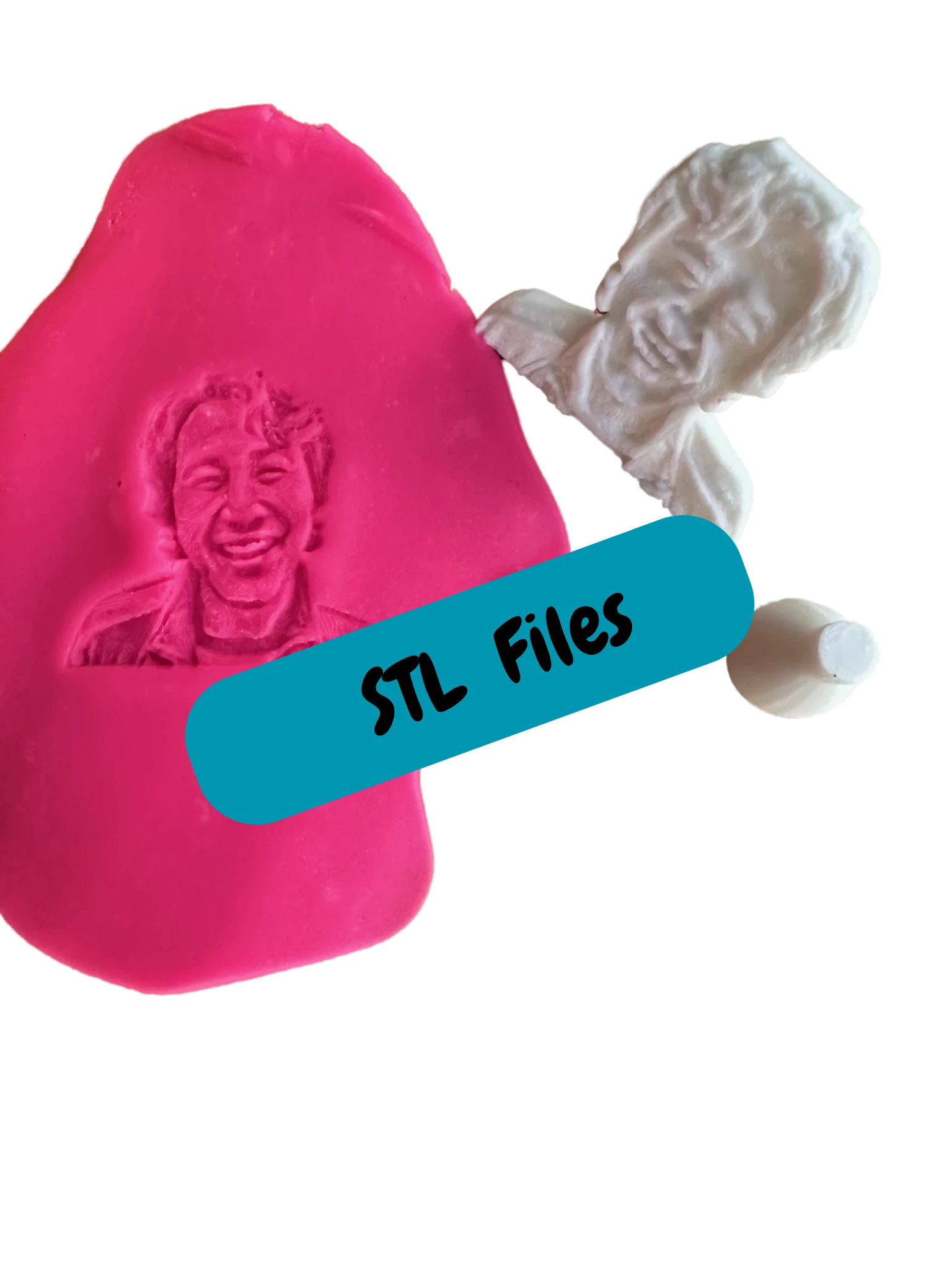 Custom Relief Stamp Set — STL Files